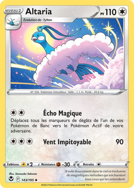 143/195 - Altaria - EB12 Tempête Argentée