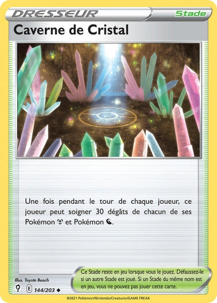 144/203 - Caverne de Cristal - EB7 Evolution Celeste