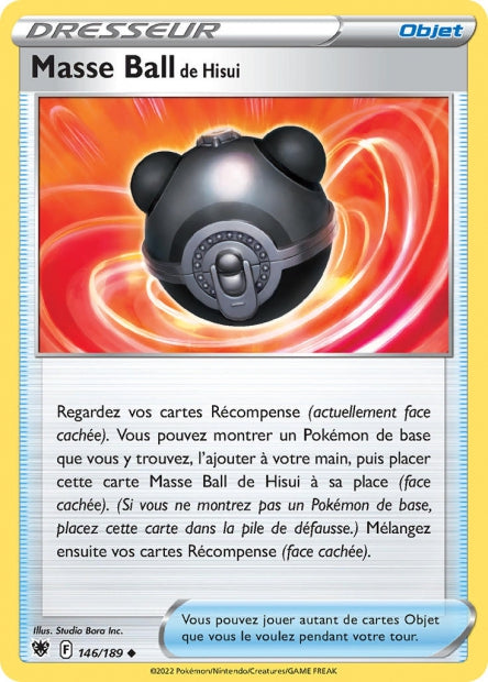 146/189 - Masse Ball de Hisui - EB10 Astres Radieux