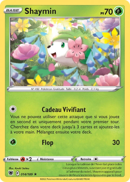 014/189 - Shaymin - EB10 Astres Radieux