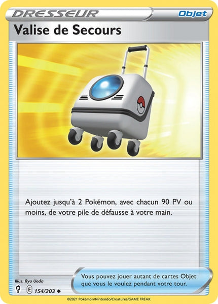 Valise de rangement carte Pokémon