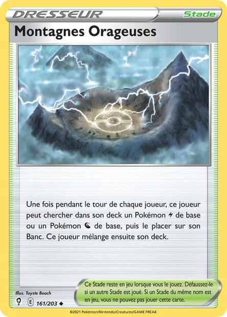 161/203 - Montagnes Orageuses - EB7 Evolution Celeste