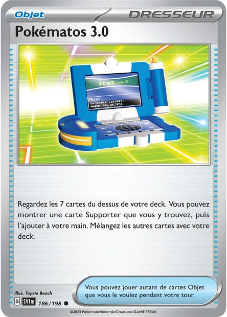 186/198 - Pokématos 3.0 - EV1 Écarlate et Violet