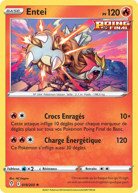 019/203 - Entei - EB7 Evolution Celeste