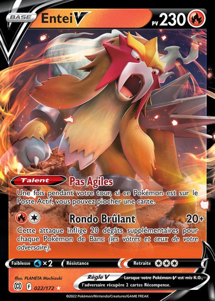 022/172 - Entei-V - EB9 Stars etincelantes