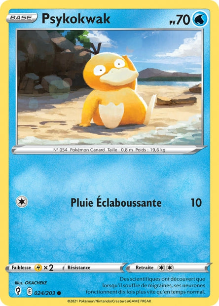 024/203 - Psykokwak - EB7 Evolution Celeste