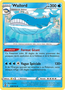 038/195 - Wailord - EB12 Tempête Argentée