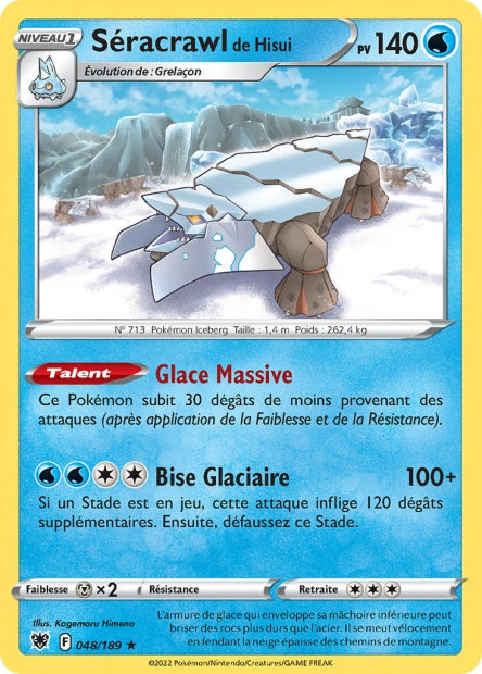 048/189 - Séracrawl de Hisui - EB10 Astres Radieux