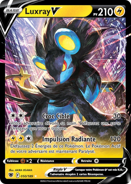 050/189 -  Luxray-V - EB10 Astres Radieux