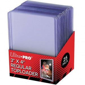 Ultra Pro - Sleeves - Renforcées - Toploader x25 - 3x4" Clear Regular