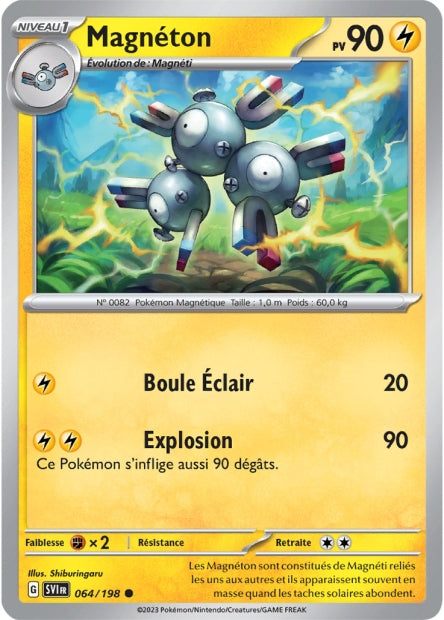 064/198 - Magneton - EV1 Écarlate et Violet