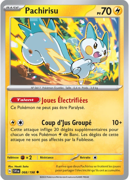 068/198 - Pachirisu - EV1 Écarlate et Violet