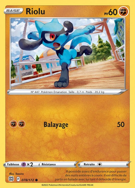 078/172 - Riolu - EB9 Stars Etincelantes