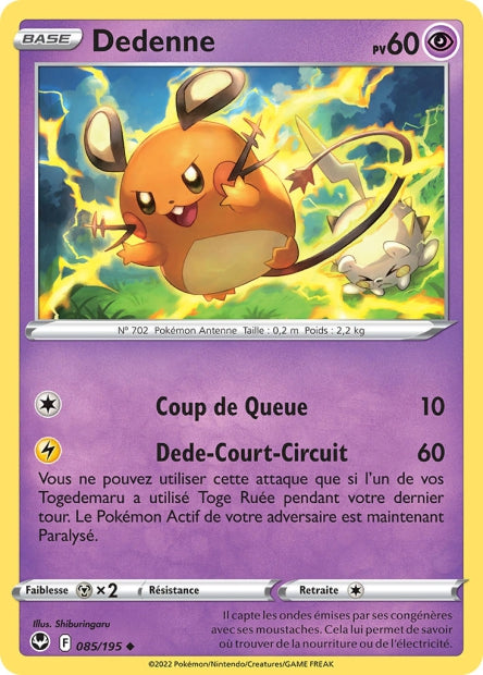 085/195 - Dedenne - EB12 Tempête Argentée