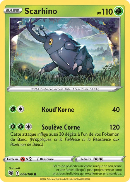 008/189 - Scarhino - EB10 Astres Radieux