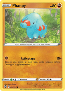 091/195 - Phanpy - EB12 Tempête Argentée