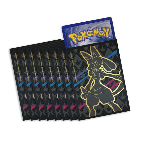 Pokémon - Protèges Cartes Standard - Sleeves Lucario Standard par 65