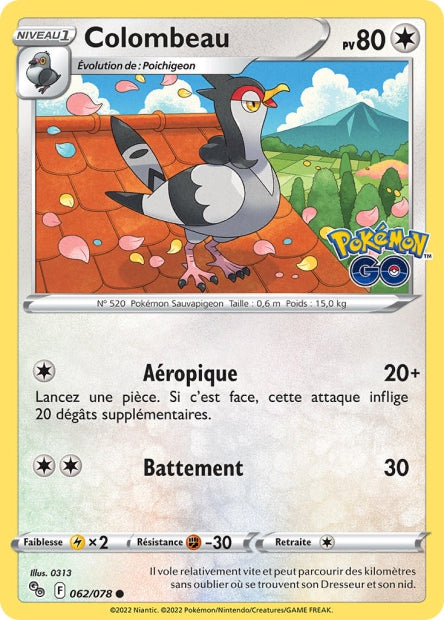 062/078 - Colombeau - EB10.5 Pokémon Go