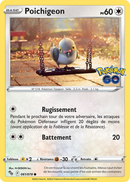 061/078 - Poichigeon - EB10.5 Pokémon Go