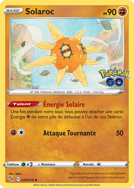 039/078 - Solaroc - EB10.5 Pokémon Go